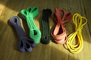 coloured Resistance Bands